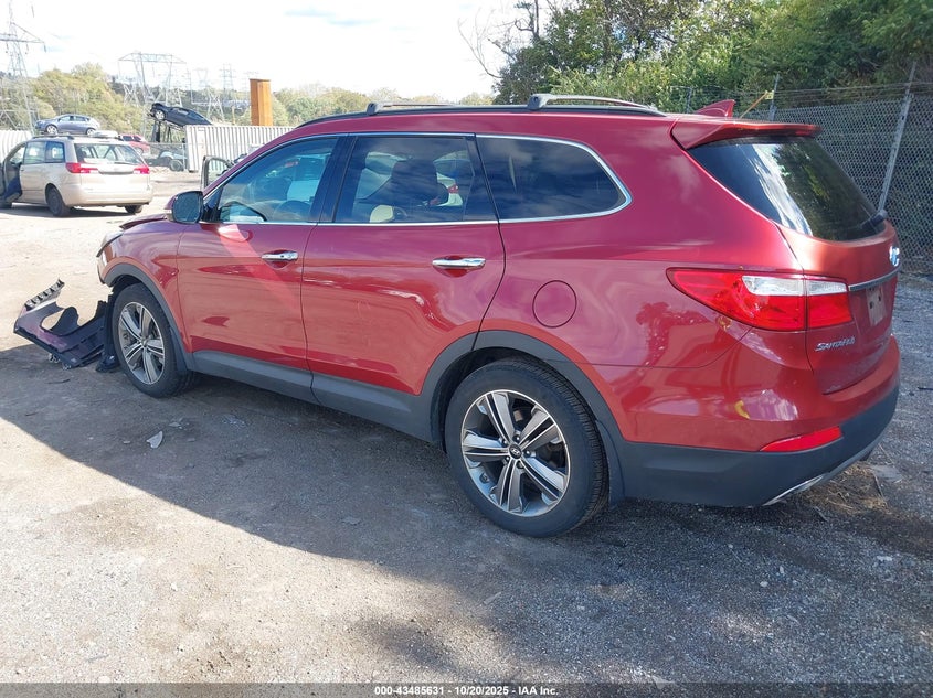 2015 HYUNDAI SANTA FE LIMITED KM8SNDHF2FU114329