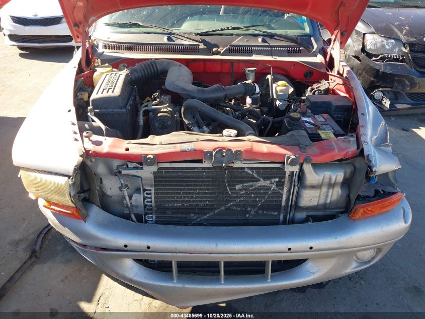 1999 Dodge Dakota Sport VIN: 1B7FL26P6XS269698 Lot: 43485699