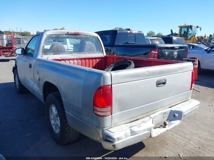 1999 Dodge Dakota Sport VIN: 1B7FL26P6XS269698 Lot: 43485699