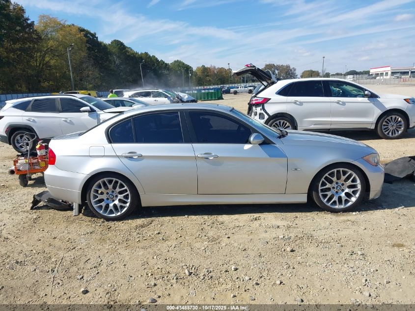 2008 BMW 328I VIN: WBAVC57538NK78348 Lot: 43485730