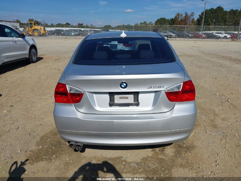 2008 BMW 328I VIN: WBAVC57538NK78348 Lot: 43485730