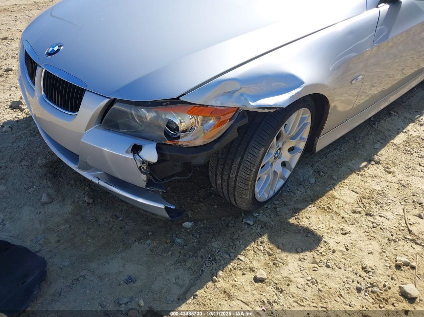 2008 BMW 328I VIN: WBAVC57538NK78348 Lot: 43485730