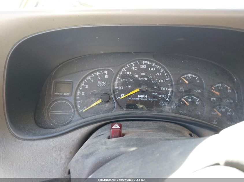 2001 Chevrolet Tahoe Lt VIN: 1GNEK13T71R127568 Lot: 43485738