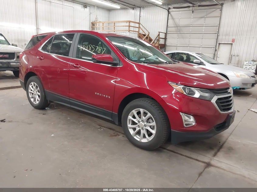 2021 CHEVROLET EQUINOX AWD LT - 3GNAXUEVXML333317