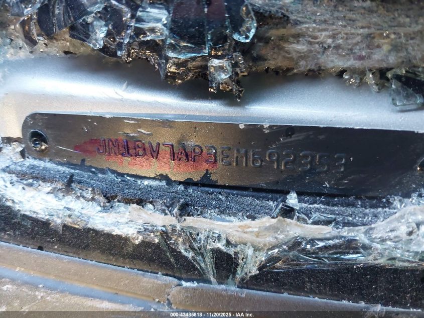 2014 Infiniti Q50 Premium VIN: JN1BV7AP3EM692353 Lot: 43485818