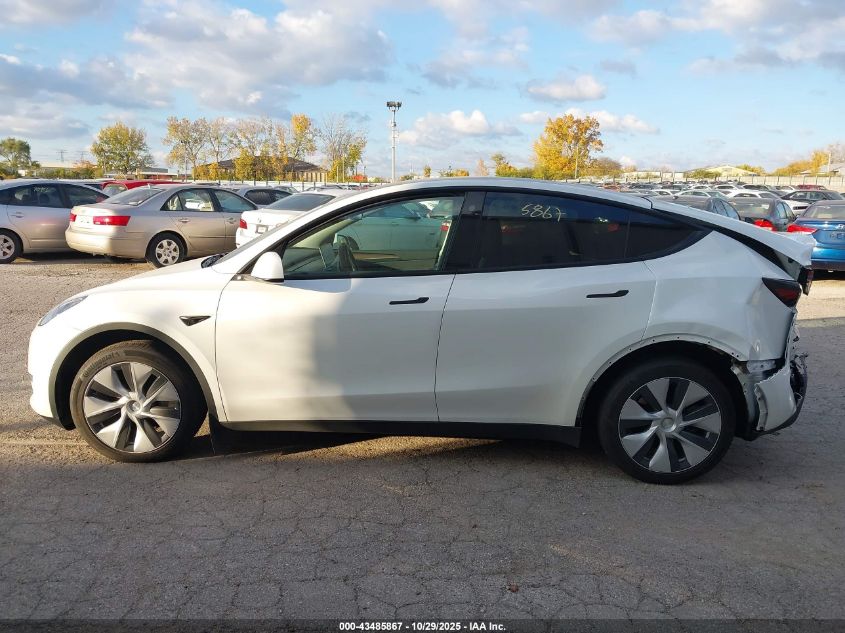 2023 Tesla Model Y Awd/Long Range Dual Motor All-Wheel Drive VIN: 7SAYGDEE1PF749236 Lot: 43485867