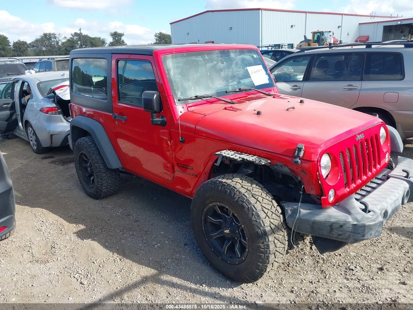 2015 JEEP WRANGLER SPORT - 1C4AJWAG9FL657273