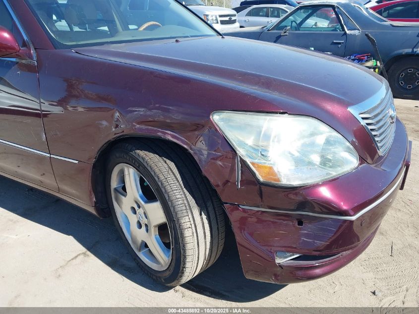2005 Lexus Ls 430 VIN: JTHBN36F155028549 Lot: 43485892