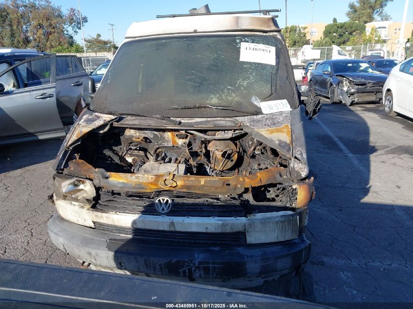 1995 Volkswagen Eurovan Camper/Transporter VIN: WV2EE0709SH051838 Lot: 43485951