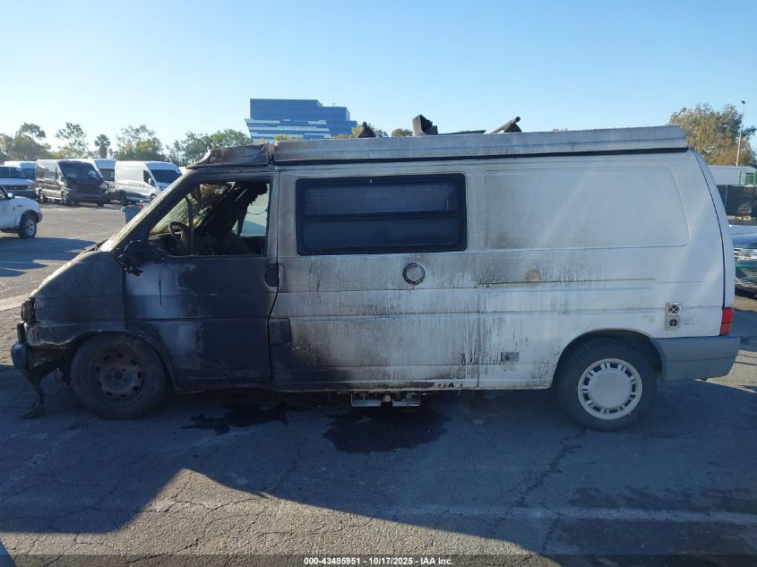 1995 Volkswagen Eurovan Camper/Transporter VIN: WV2EE0709SH051838 Lot: 43485951