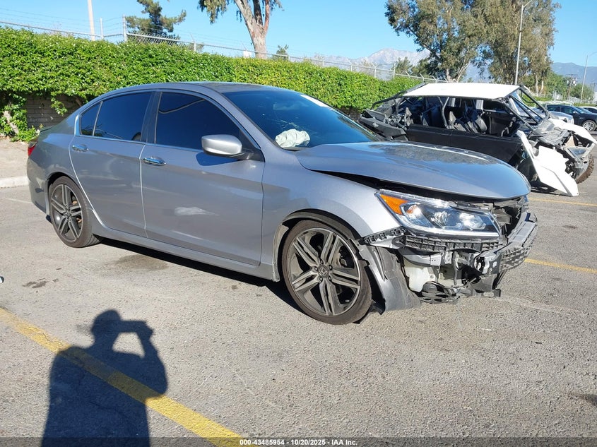 2016 HONDA ACCORD SPORT - 1HGCR2F55GA145560