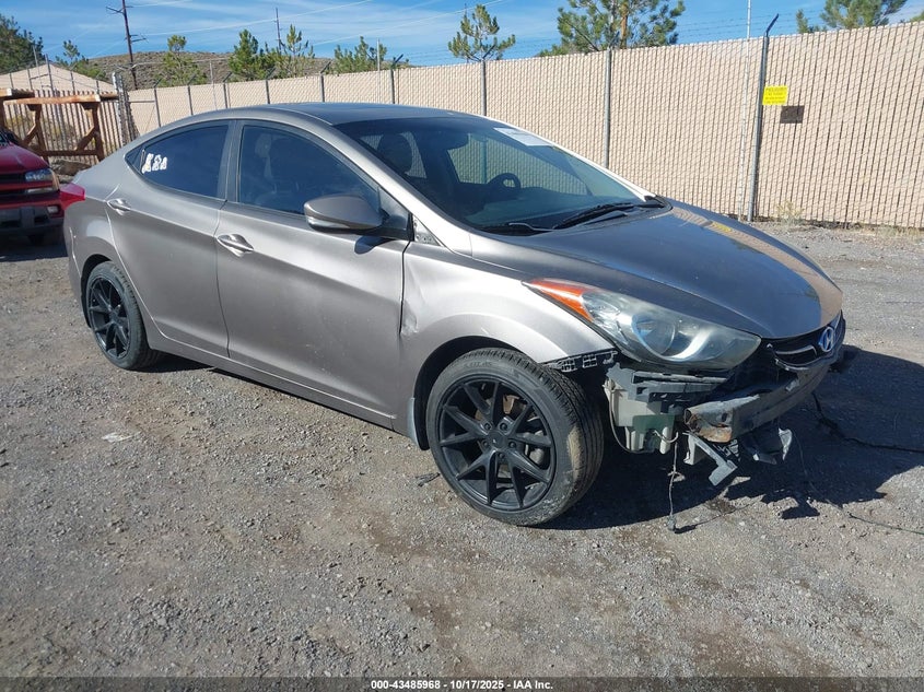 2013 HYUNDAI ELANTRA LIMITED - 5NPDH4AE8DH287768