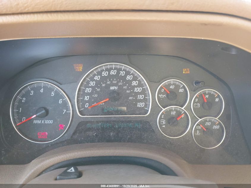 2003 GMC Envoy Xl Slt VIN: 1GKET16S336105777 Lot: 43485991