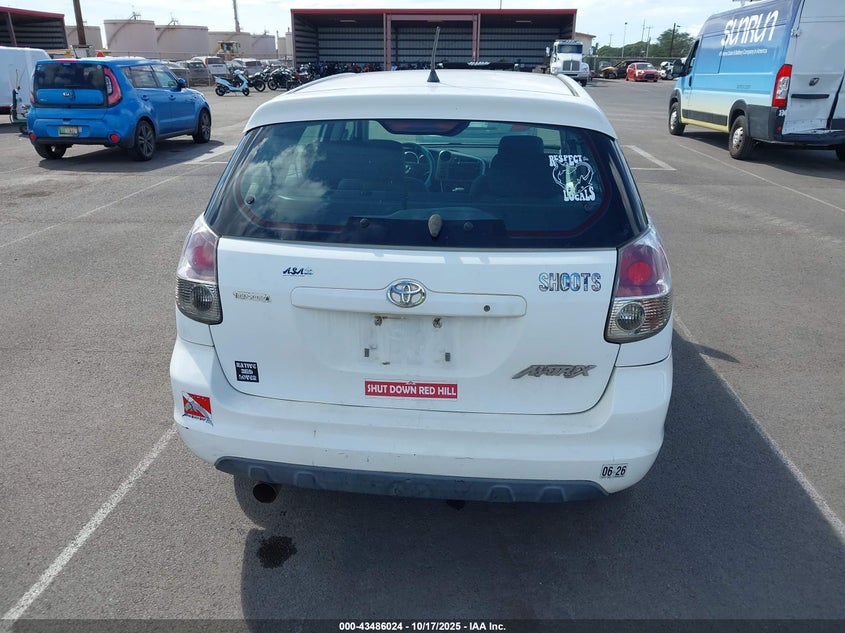 2005 Toyota Matrix Xr VIN: 2T1KR32E65C378863 Lot: 43486024