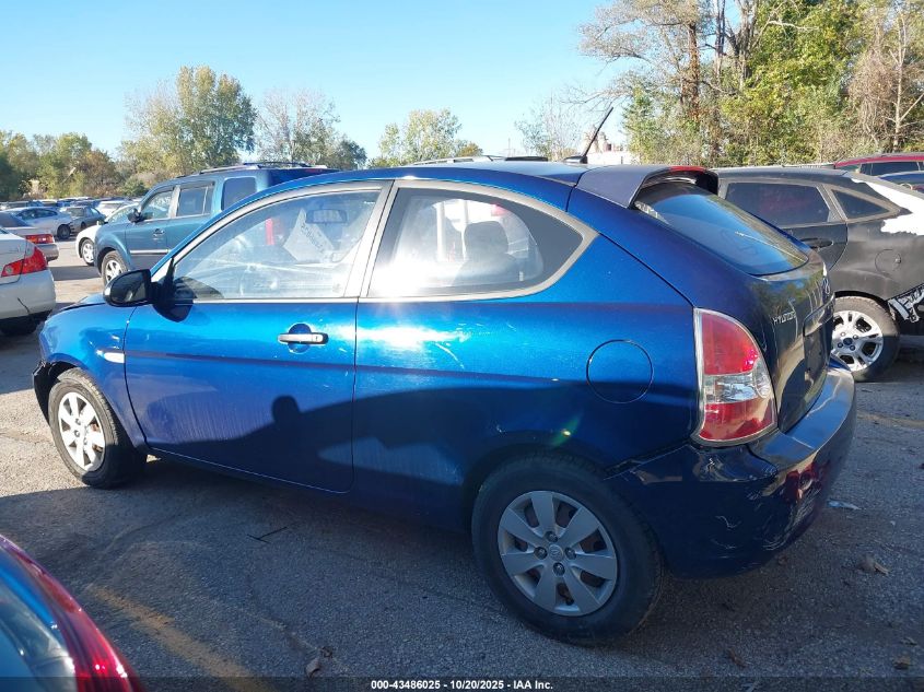 2009 Hyundai Accent Gs VIN: KMHCM36C69U139703 Lot: 43486025