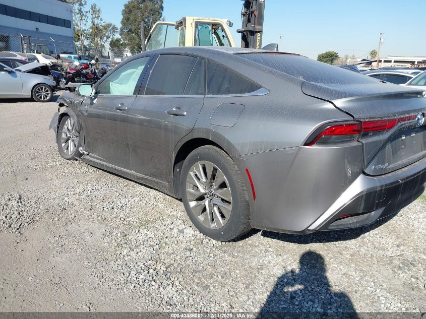 JTDAAAAA2NA006382 2022 TOYOTA MIRAI photo no. 3