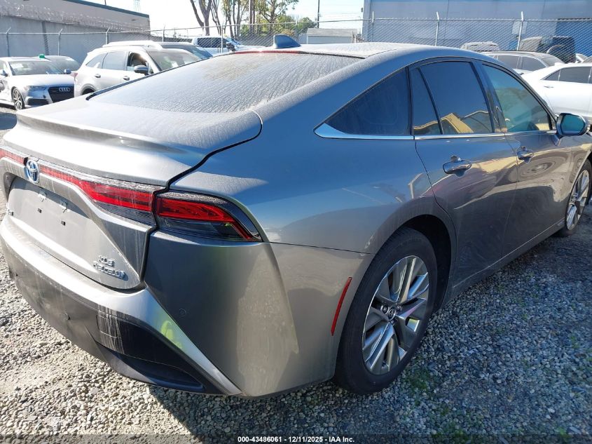 JTDAAAAA2NA006382 2022 TOYOTA MIRAI photo no. 4