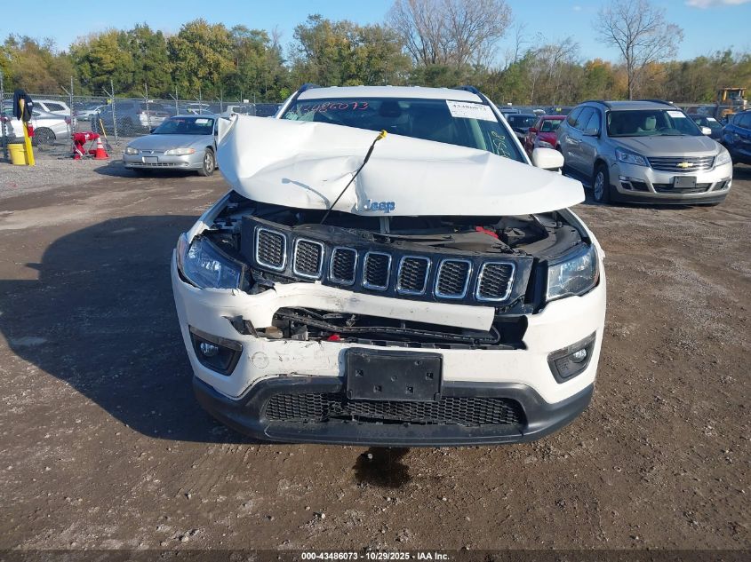 2021 Jeep Compass Latitude 4X4 VIN: 3C4NJDBB6MT507518 Lot: 43486073