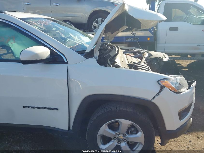 2021 Jeep Compass Latitude 4X4 VIN: 3C4NJDBB6MT507518 Lot: 43486073