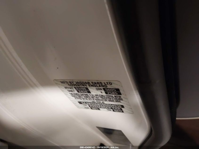 2009 Jaguar Xf Premium Luxury VIN: SAJWA06B59HR04930 Lot: 43486142