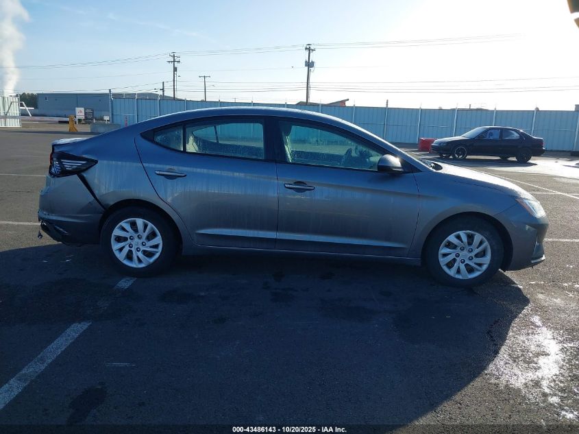 2019 Hyundai Elantra Se VIN: 5NPD74LFXKH444481 Lot: 43486143