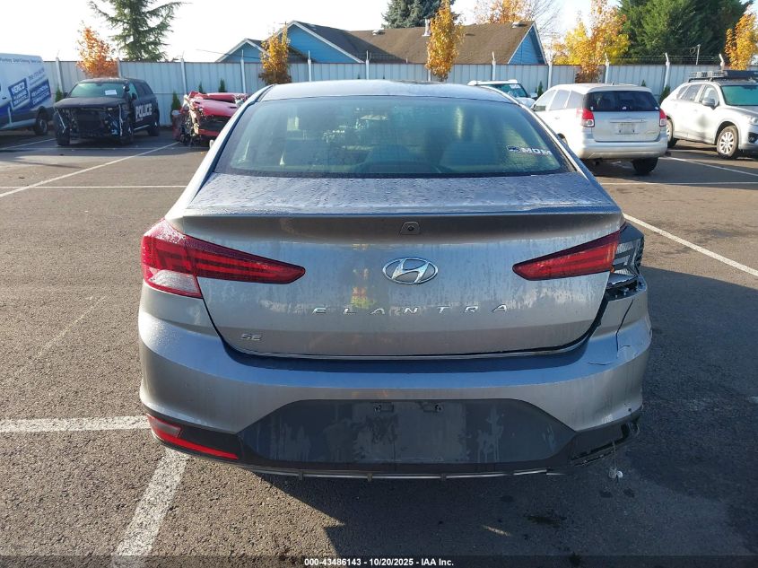 2019 Hyundai Elantra Se VIN: 5NPD74LFXKH444481 Lot: 43486143