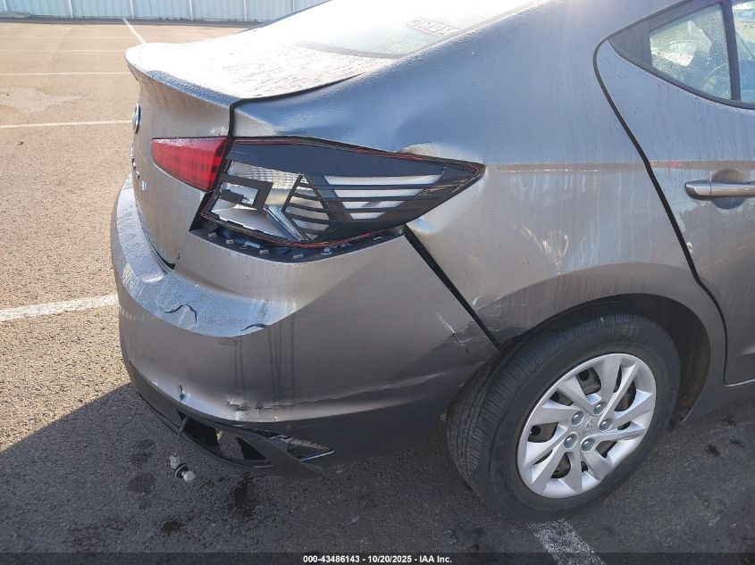 2019 Hyundai Elantra Se VIN: 5NPD74LFXKH444481 Lot: 43486143