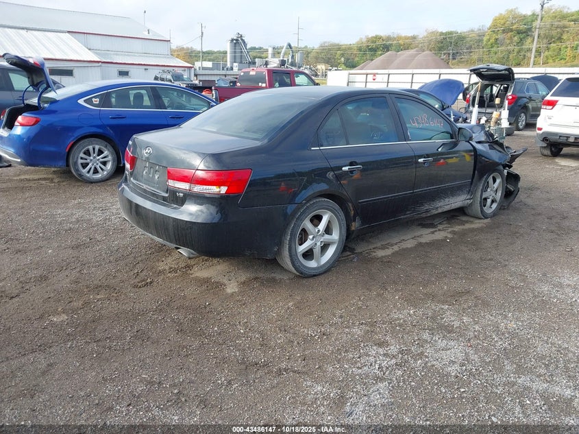 5NPEU46F57H187990 2007 HYUNDAI SONATA photo no. 4