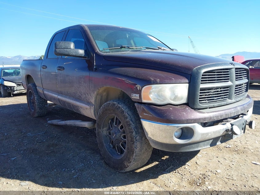 2005 Dodge Ram 1500 Slt/Laramie VIN: 1D7HU18D55S286823 Lot: 43486173
