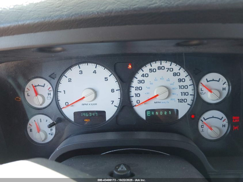 2005 Dodge Ram 1500 Slt/Laramie VIN: 1D7HU18D55S286823 Lot: 43486173