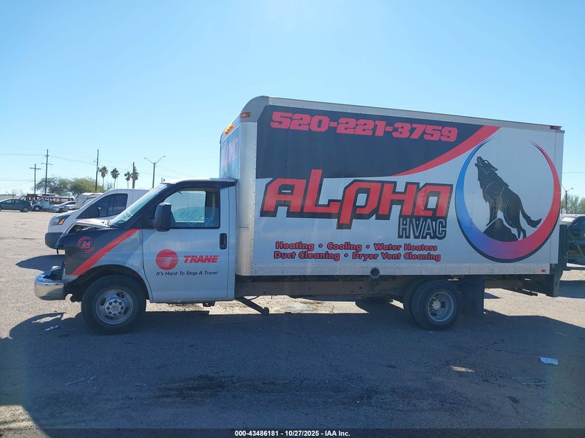 2010 Chevrolet Express Cutaway Work Van VIN: 1GB6G4AG1A1166813 Lot: 43486181