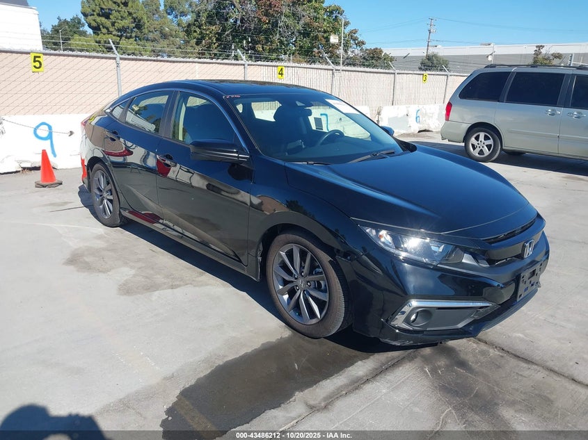 2019 HONDA CIVIC EX - JHMFC1F37KX014687