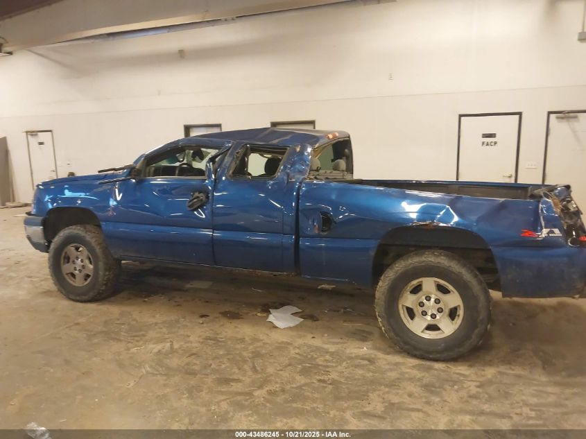 2003 Chevrolet Silverado 1500 Ls VIN: 1GCEK19T93E291852 Lot: 43486245