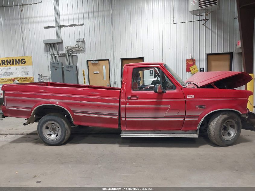 1992 Ford F150 VIN: 1FTEF15N6NPA18452 Lot: 43486321