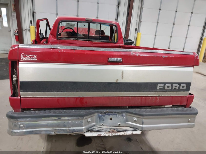 1992 Ford F150 VIN: 1FTEF15N6NPA18452 Lot: 43486321