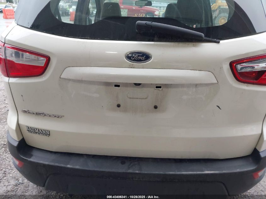 2021 Ford Ecosport S VIN: MAJ3S2FE8MC416751 Lot: 43486341