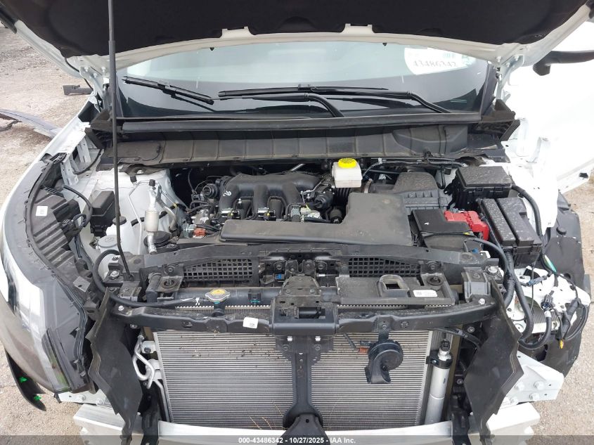 2025 Nissan Pathfinder Sv 4Wd VIN: 5N1DR3BC0SC258029 Lot: 43486342