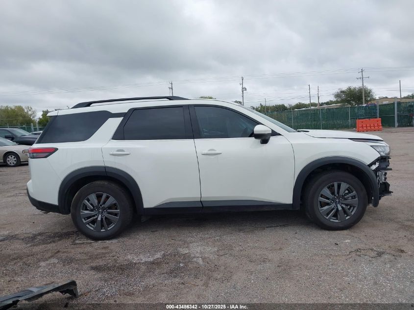 2025 Nissan Pathfinder Sv 4Wd VIN: 5N1DR3BC0SC258029 Lot: 43486342