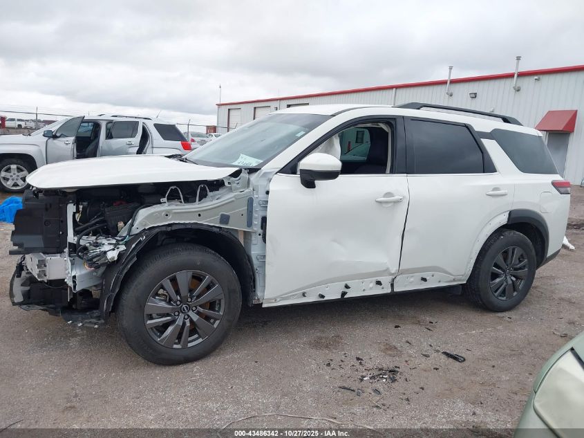 2025 Nissan Pathfinder Sv 4Wd VIN: 5N1DR3BC0SC258029 Lot: 43486342