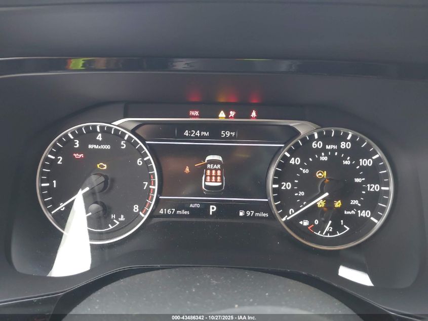 2025 Nissan Pathfinder Sv 4Wd VIN: 5N1DR3BC0SC258029 Lot: 43486342