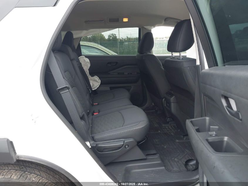 2025 Nissan Pathfinder Sv 4Wd VIN: 5N1DR3BC0SC258029 Lot: 43486342