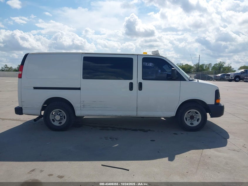 2013 CHEVROLET EXPRESS 3500 WORK VAN 1GCZGTCA3D1181653