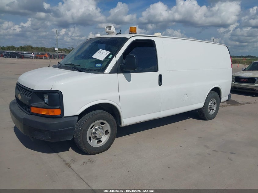 2013 CHEVROLET EXPRESS 3500 WORK VAN 1GCZGTCA3D1181653