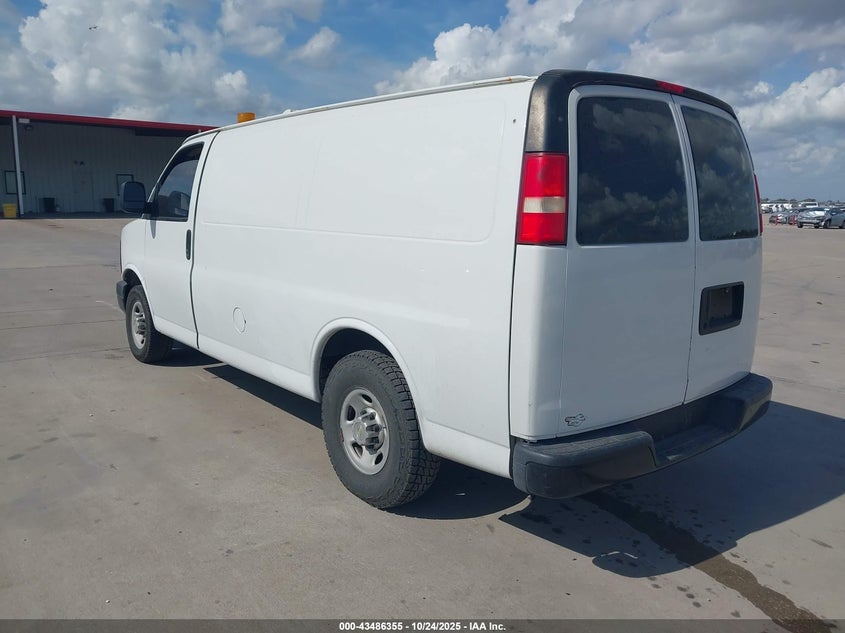 2013 CHEVROLET EXPRESS 3500 WORK VAN 1GCZGTCA3D1181653
