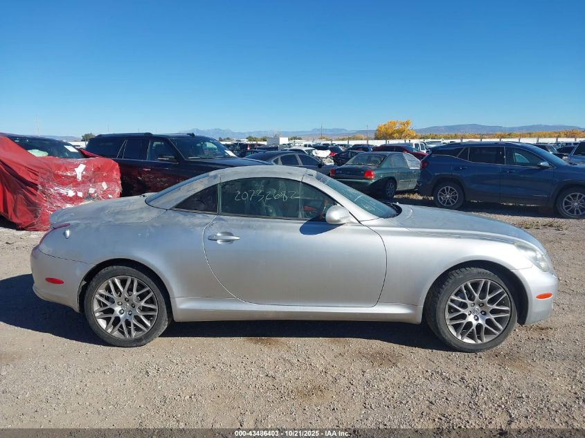 2007 Lexus Sc 430 VIN: JTHFN45Y779014130 Lot: 43486403