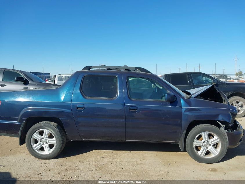 2011 Honda Ridgeline Rtl VIN: 5FPYK1F53BB453319 Lot: 43486447