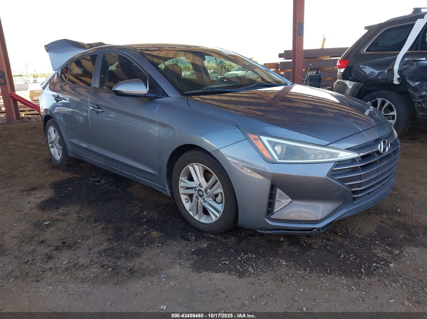 2019 HYUNDAI ELANTRA SEL - KMHD84LF5KU844866
