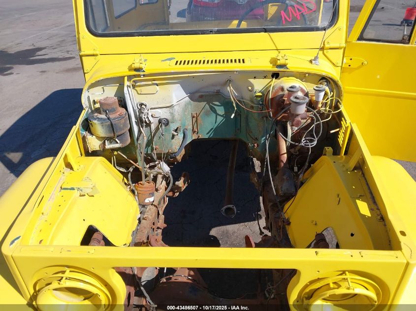 1972 Toyota Land Cruis VIN: FJ40127160 Lot: 43486507