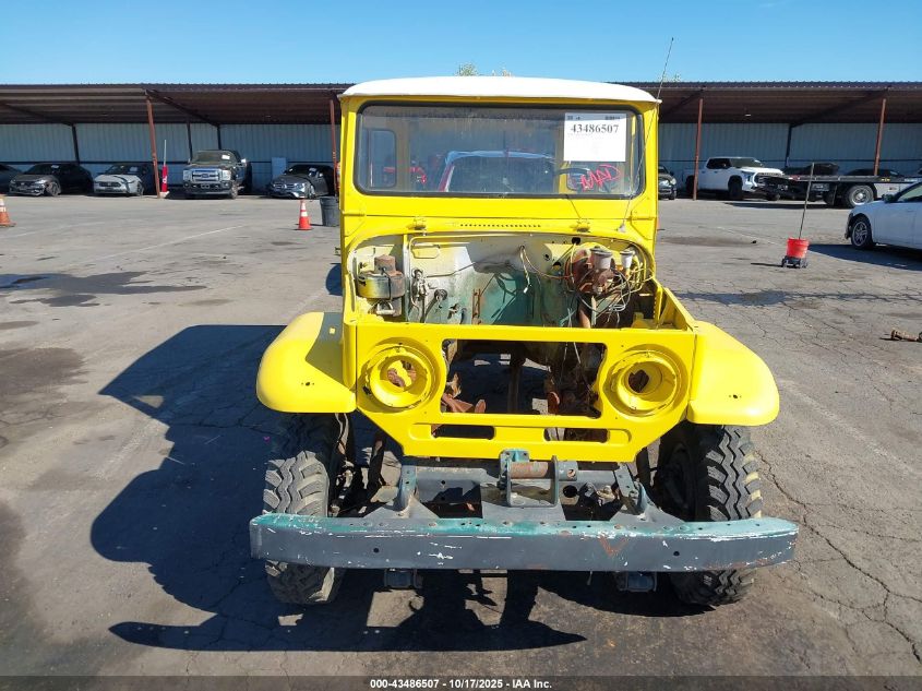 1972 Toyota Land Cruis VIN: FJ40127160 Lot: 43486507