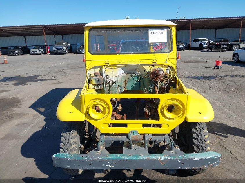 1972 Toyota Land Cruis VIN: FJ40127160 Lot: 43486507